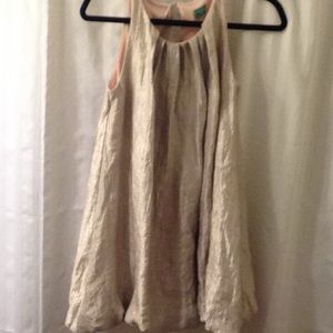 Freeway dress. Shimmering grey